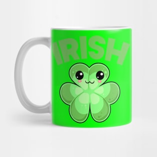 St Patricks Day Irish Kawaii Cute Clover Mug